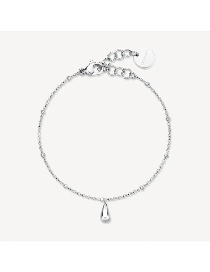 Bracciale BROSWAY Perfect BPC17 in acciaio 316L con pendente a goccia
