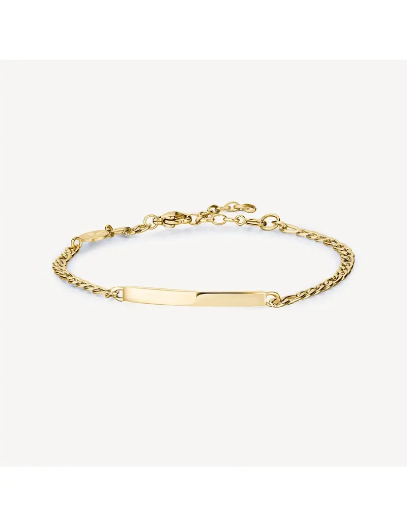 Bracciale catena grumetta BROSWAY Essential in Acciaio 316L dorato BNL060