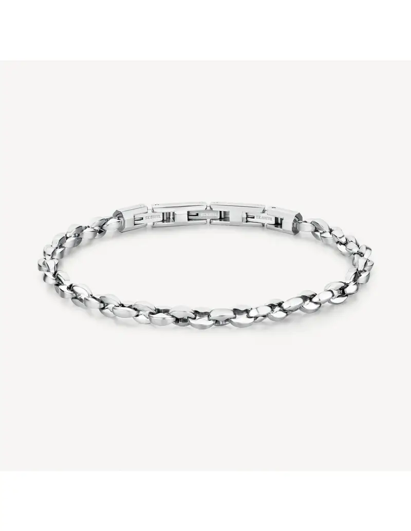 Bracciale catena maglia caffè Uomo BROSWAY Riptide in Acciaio BTD029