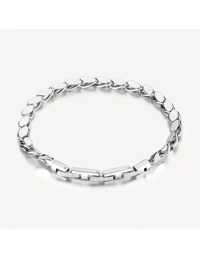 Bracciale Uomo BROSWAY Riptide in acciaio 316L BTD044