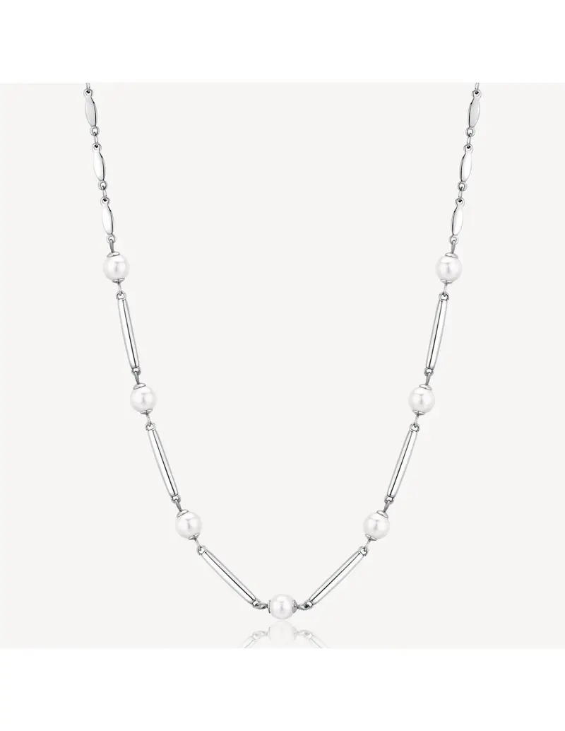 Collana BROSWAY Affinity BFF160 in acciaio 316L con perle
