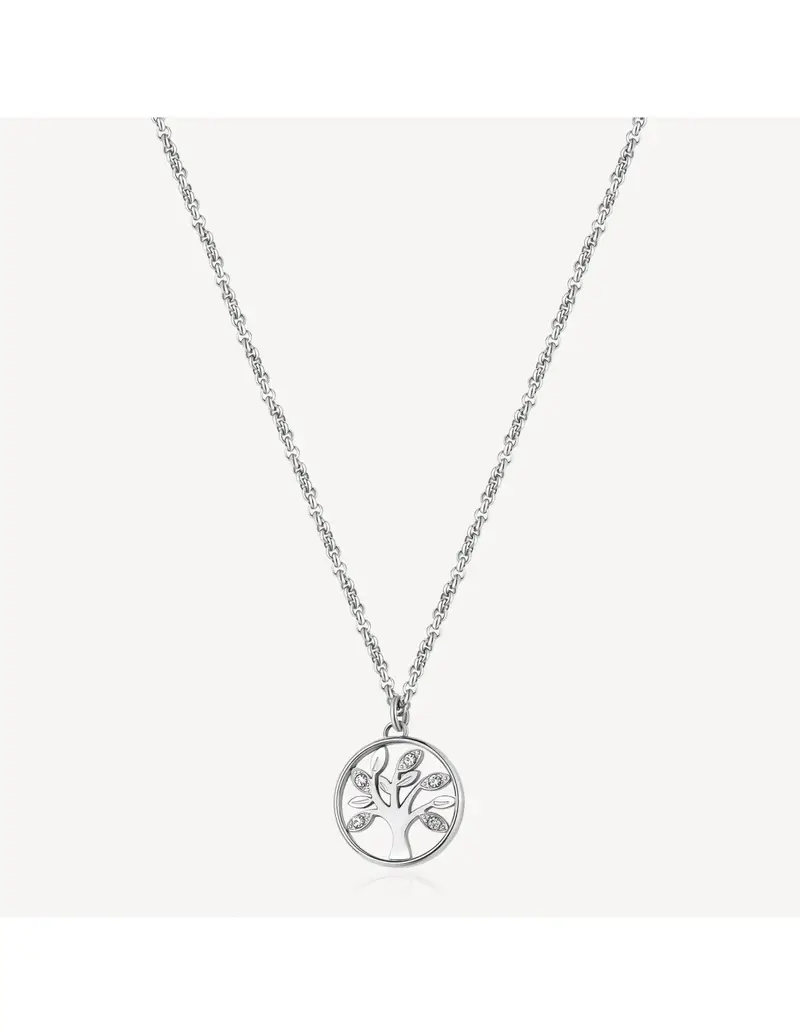 Collana BROSWAY CHAKRA in acciaio 316L BHKN093 Albero della Vita