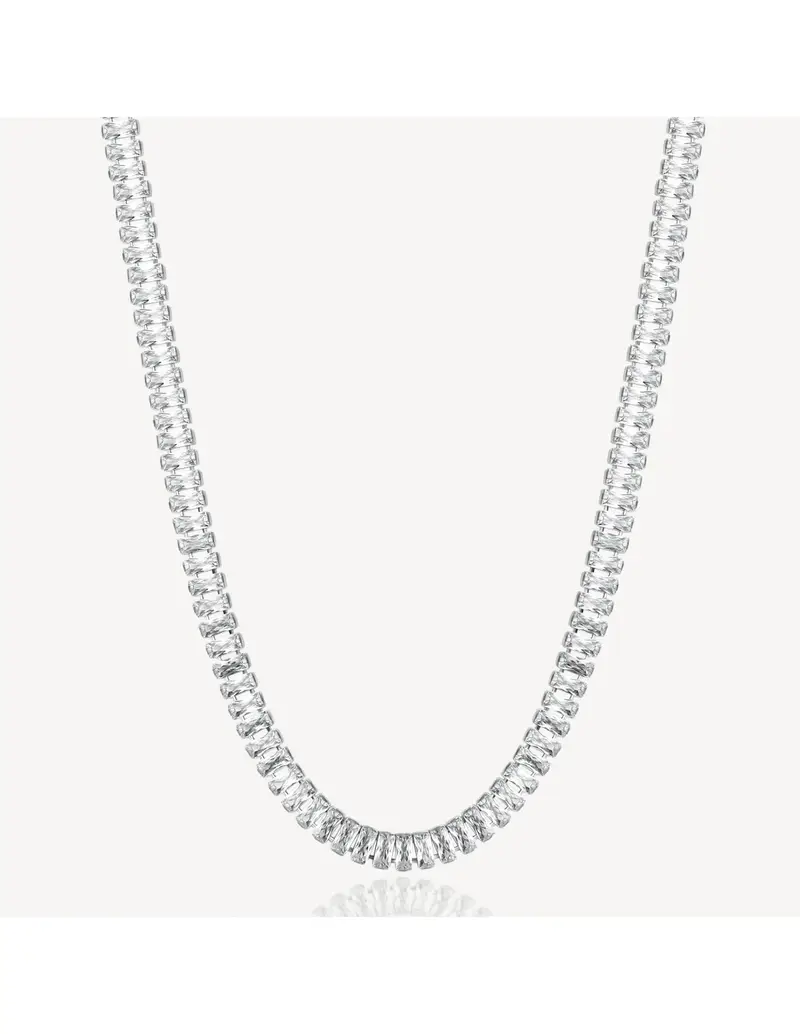 Collana BROSWAY DESIDERI In acciaio 304 BEIN018 Cristalli White