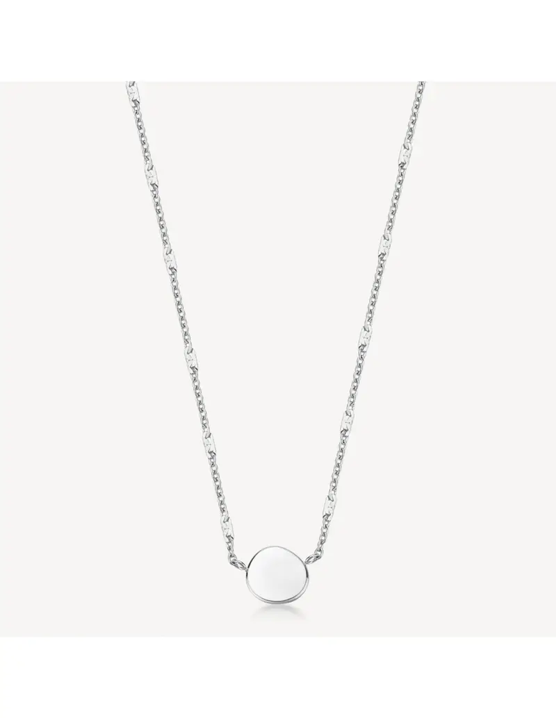 Collana lunga BROSWAY Essential in Acciaio 316L BNL041 con piastrina centrale