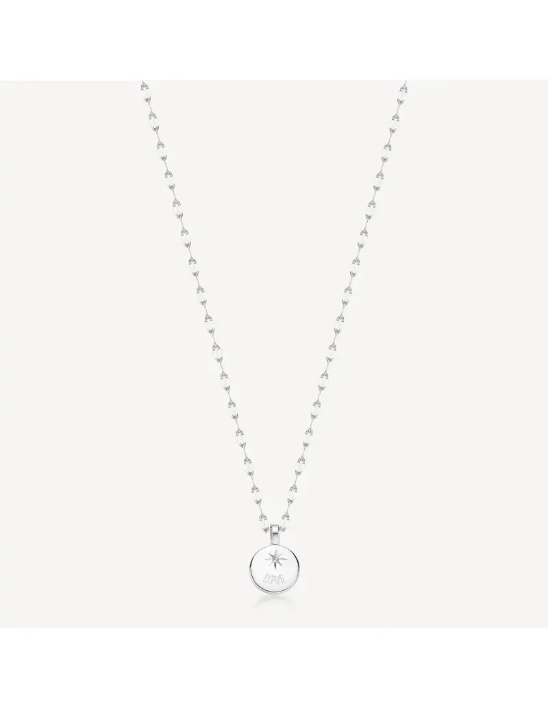 Collana lunga BROSWAY Essential in Acciaio 316L BNL047 con pendente Love