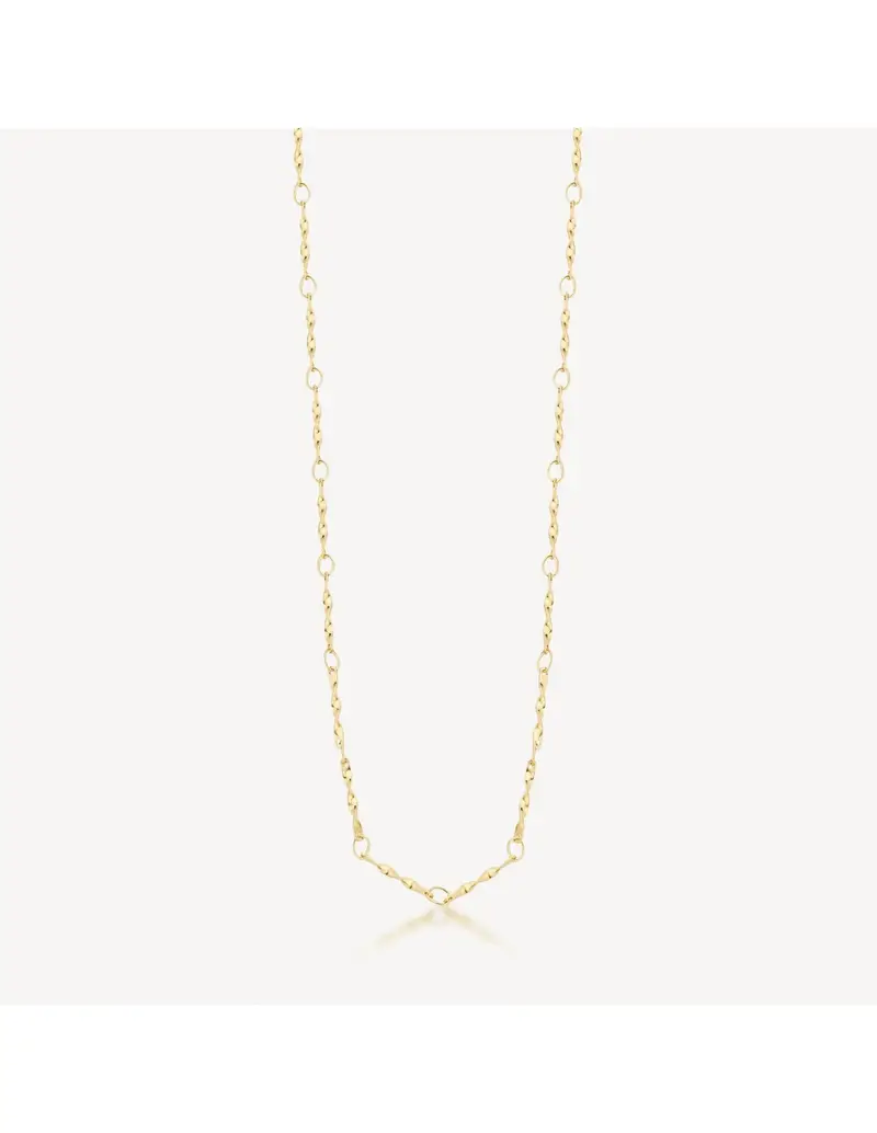 Collana lunga BROSWAY Essential in Acciaio 316L dorato BNL012