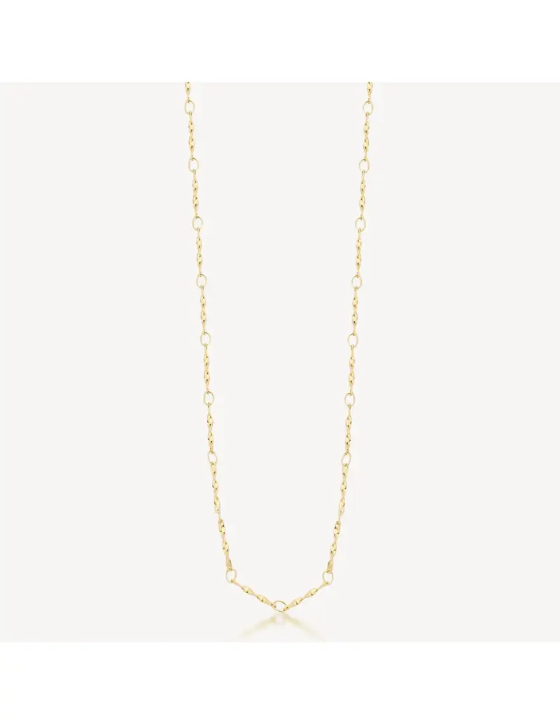 Collana lunga BROSWAY Essential in Acciaio 316L dorato BNL014