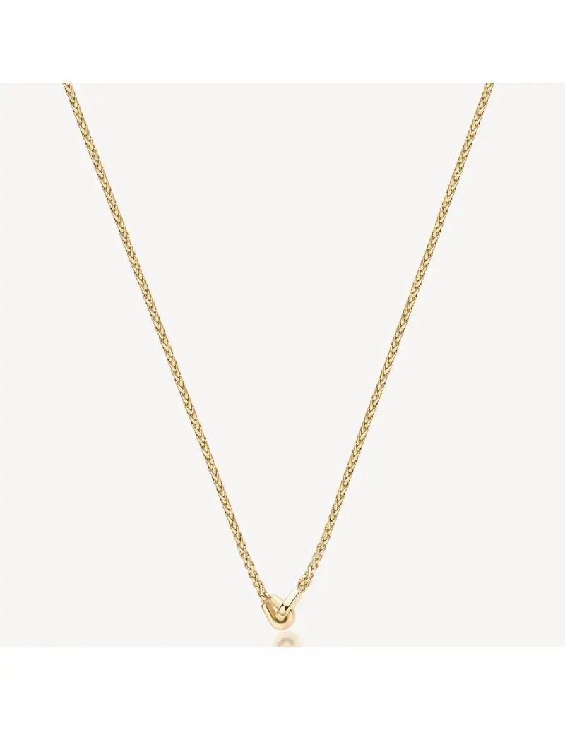 Collana Uomo BROSWAY Knocker in acciaio 316L pvd oro 14K BKC02