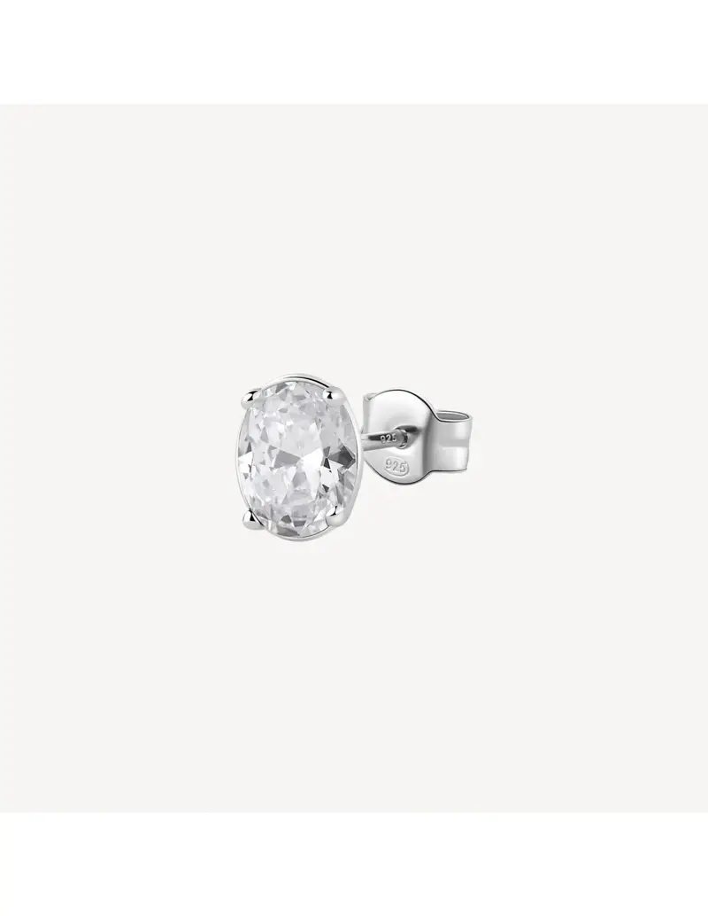 Orecchino BROSWAY FANCY in argento rodiato 925 e cubic zirconia FIW08