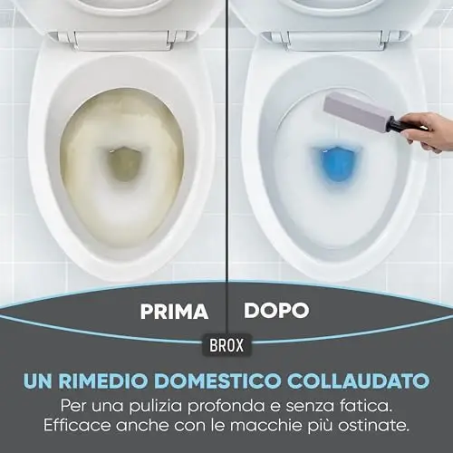 BROX® Pietra Pomice WC 3 Pezzi – Detergente per WC contro il Calcare e Incrostazioni di Urina – Pumice Stone Toilet miniatura 2