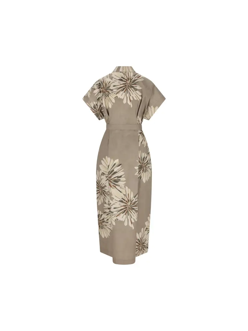 Abito In Cotone GRIGIO miniatura 2