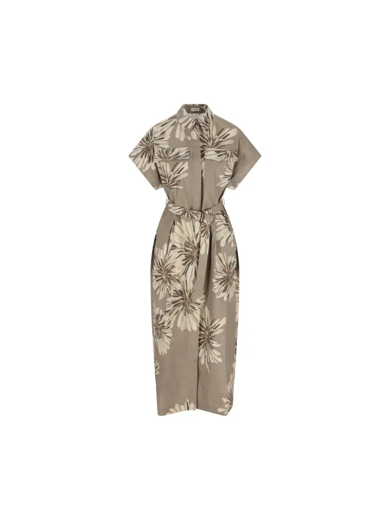 Abito In Cotone GRIGIO