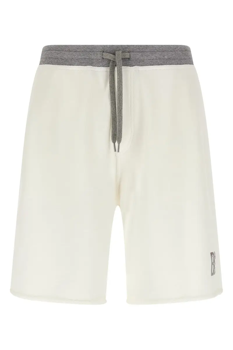BRUNELLO CUCINELLI Bermuda Bianco 4257073