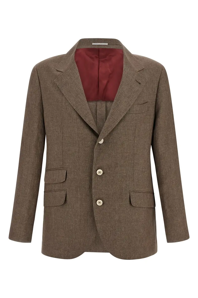 BRUNELLO CUCINELLI Blazer Marrone 4193833