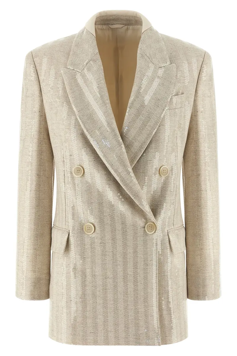 BRUNELLO CUCINELLI Blazer Beige 3832095