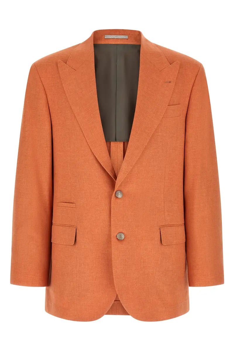 BRUNELLO CUCINELLI Blazer Arancione 4256893