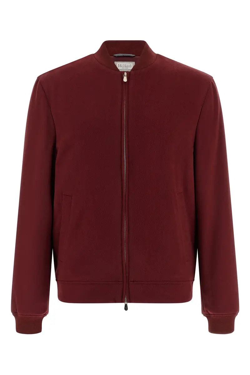 Bomber Cashmere Rosso