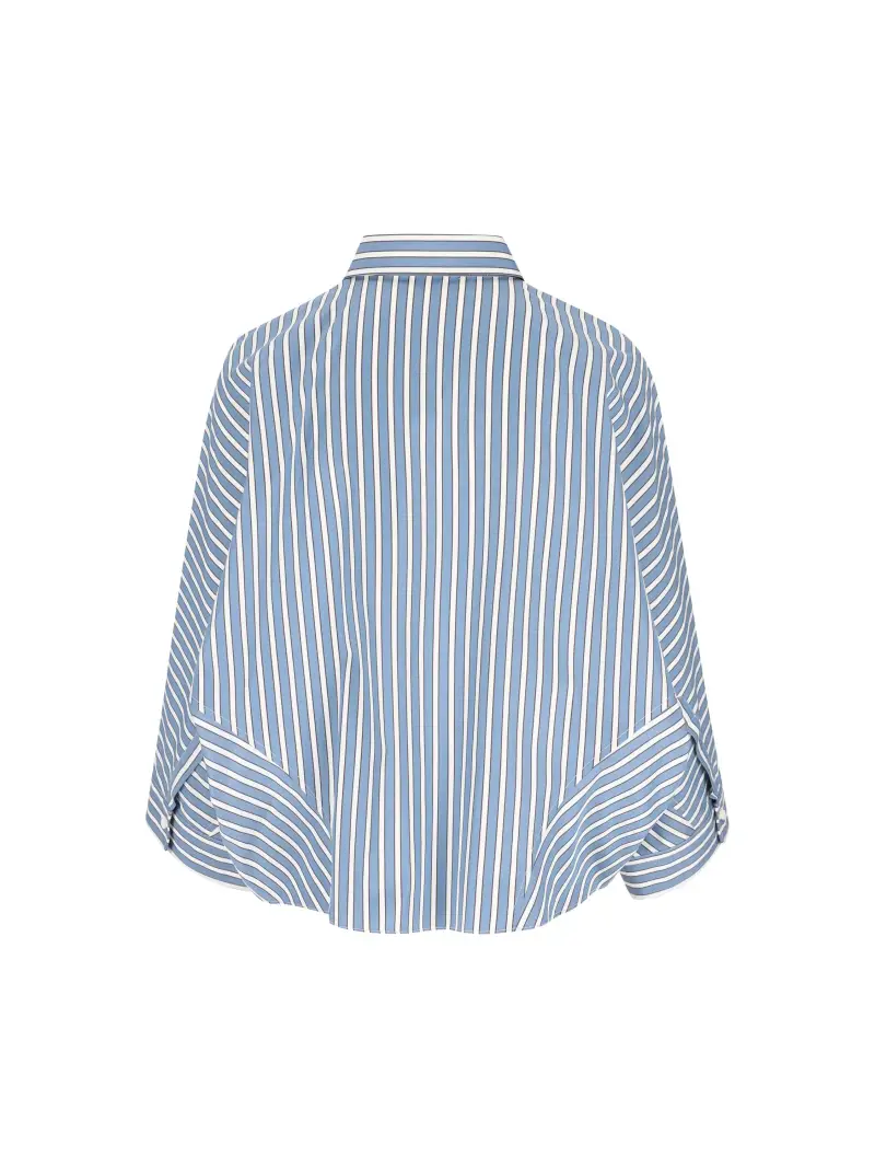 Camicia In Cotone AZZURRO miniatura 2