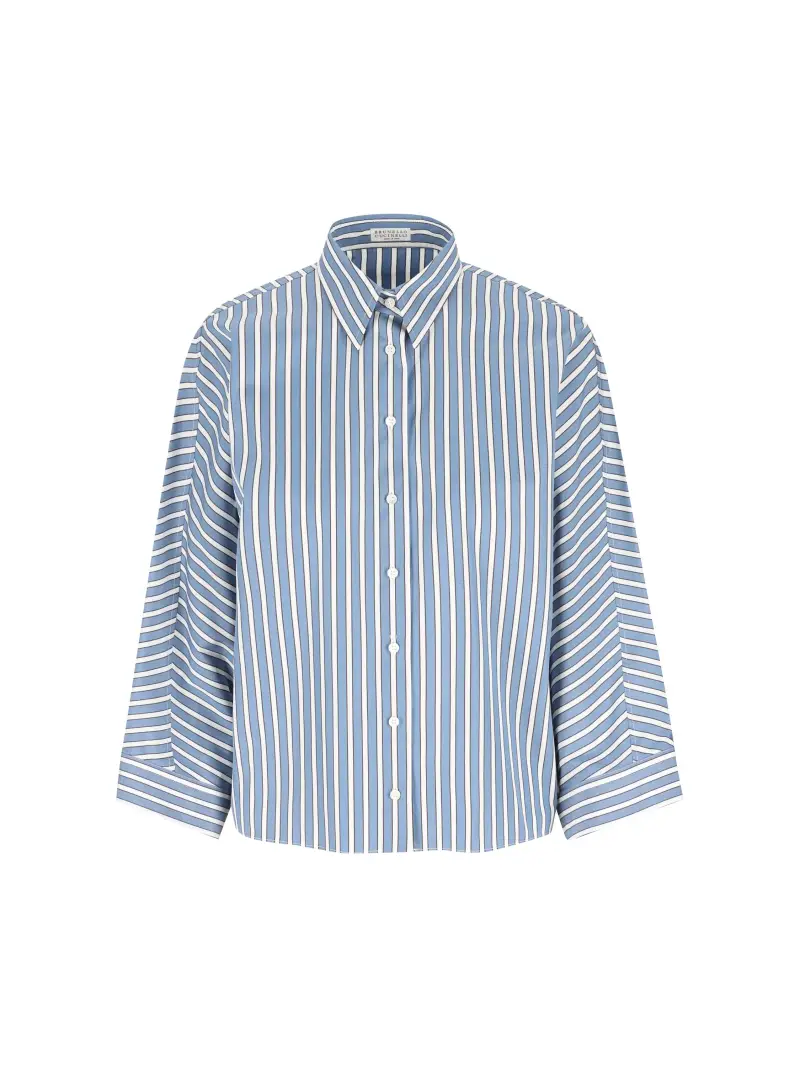 Camicia In Cotone AZZURRO