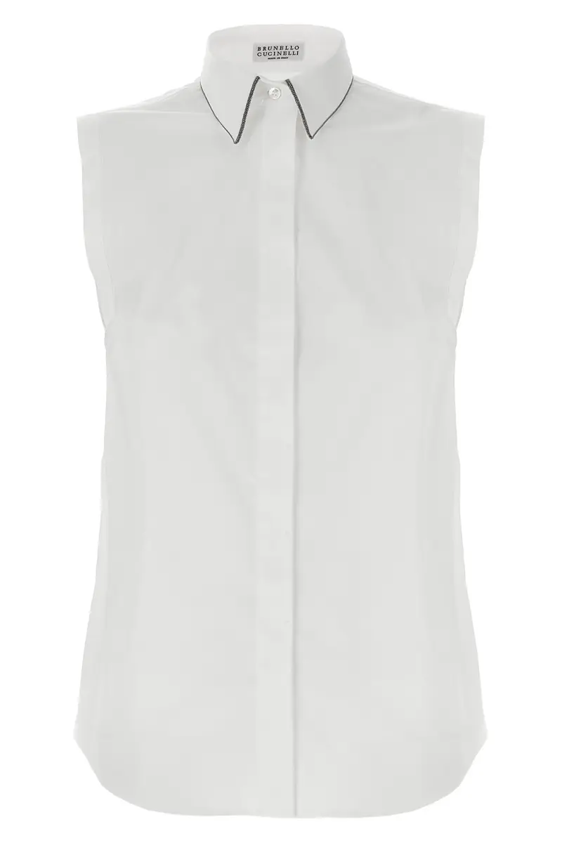 Camicia Monile Bianco