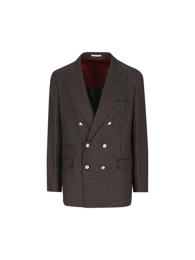 Giacca Decostruita In Lana MARRONE