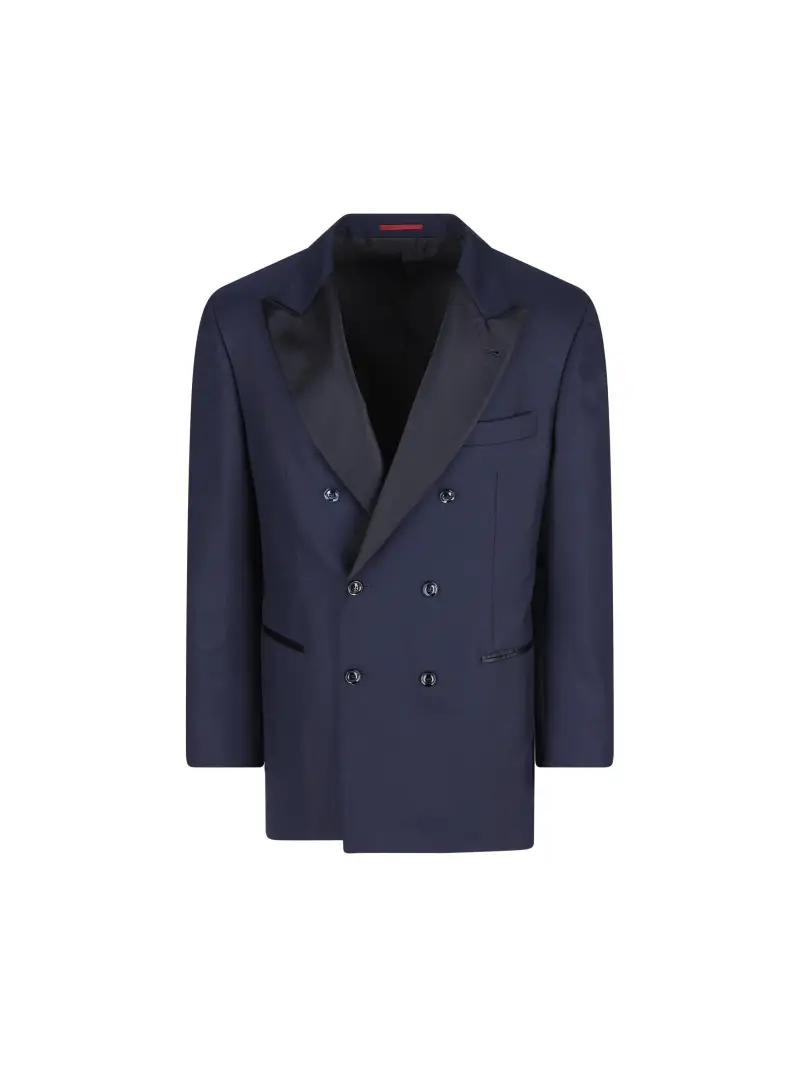 Giacca In Cashmere BLU