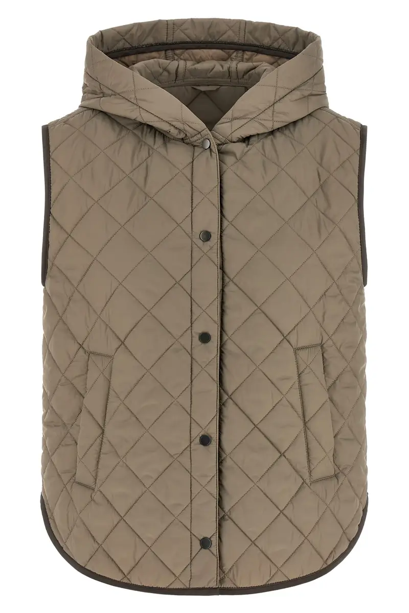 BRUNELLO CUCINELLI Gilet Marrone 4074000