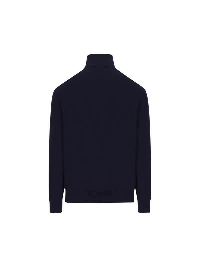 Maglia In Cashmere BLU miniatura 2