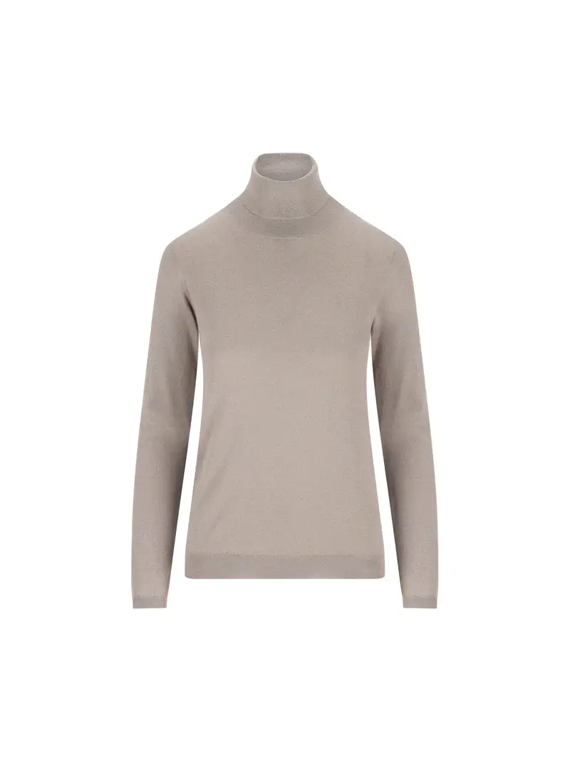Maglia In Cashmere E Seta GRIGIO