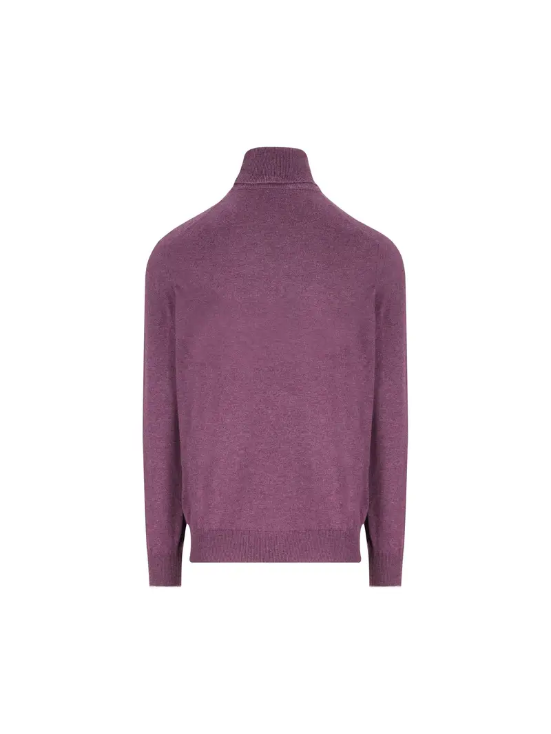 Maglia In Cashmere VIOLA miniatura 2