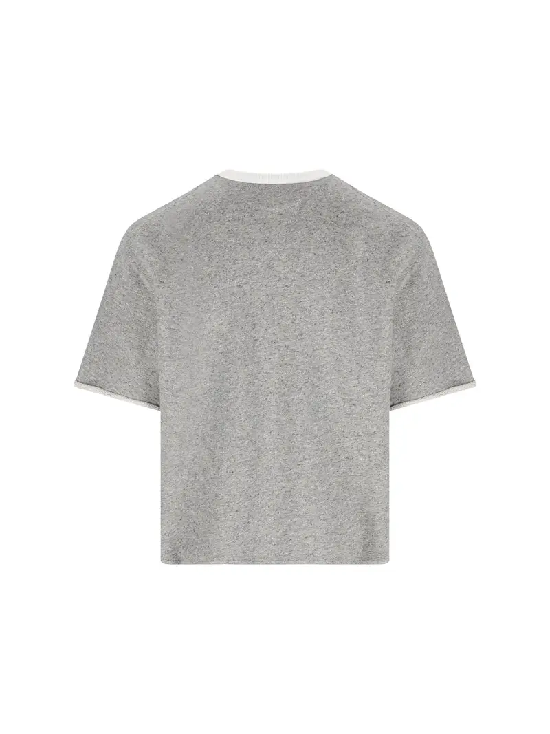 Maglia In Cotone GRIGIO miniatura 2