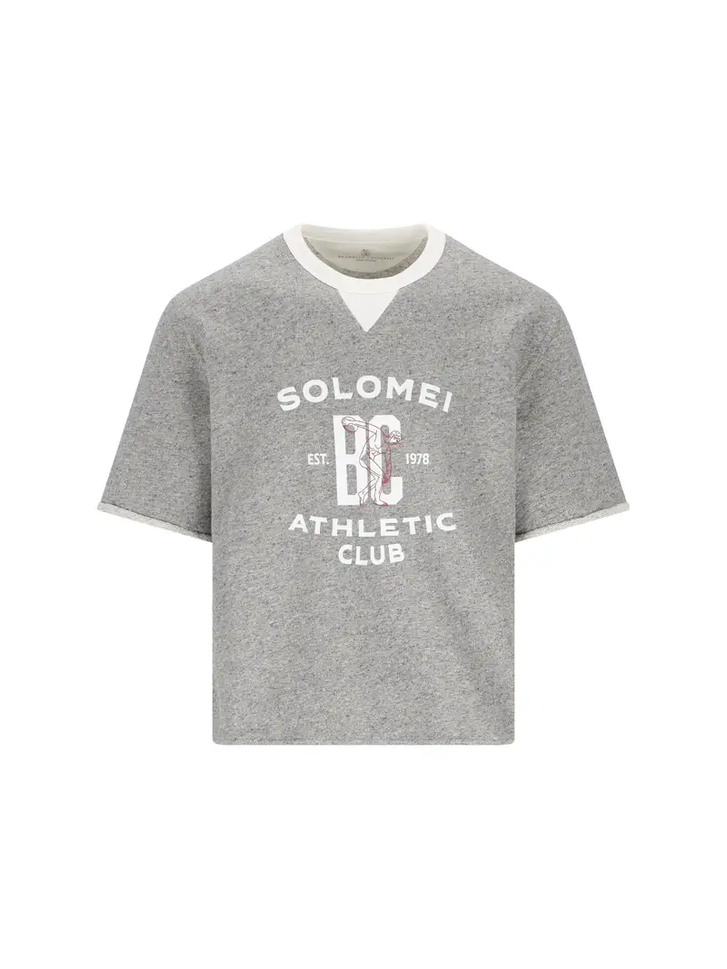 Maglia In Cotone GRIGIO