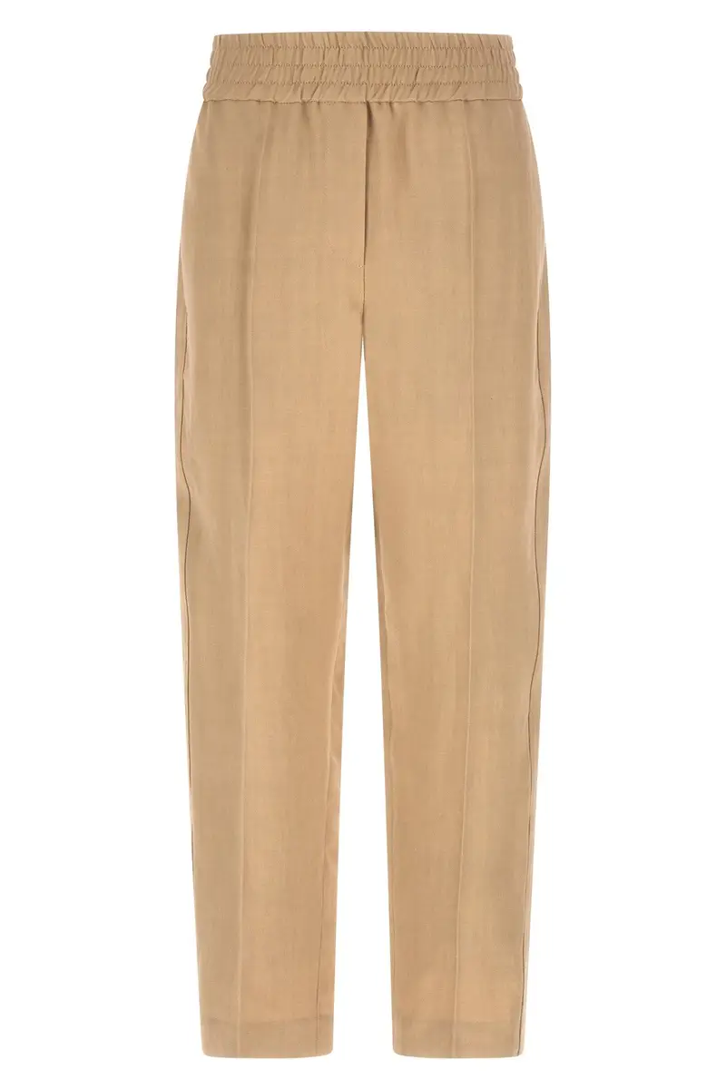 Pantalone Baggy Pull-Up Beige