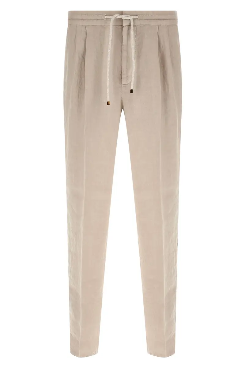 Pantalone Lino Beige