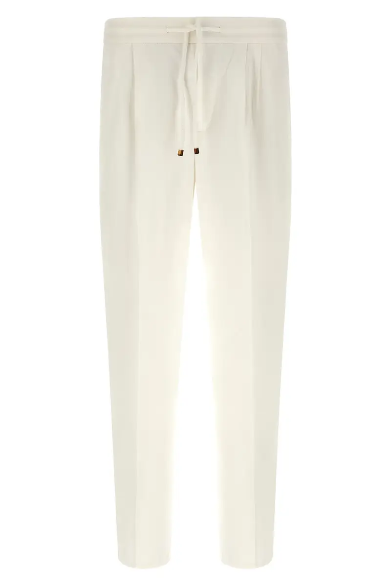 Pantalone Lino Bianco