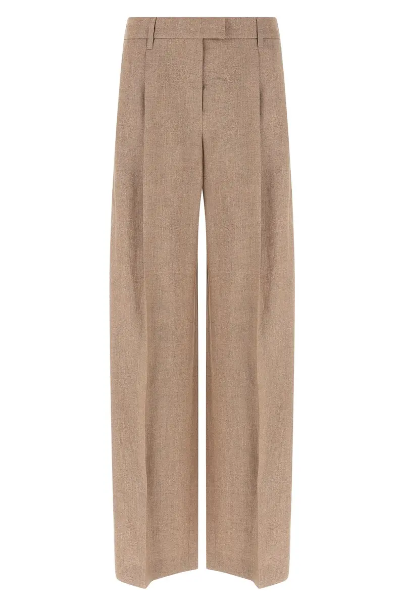 Pantalone Loose Pleated Rosa