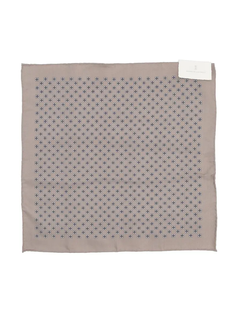 Pochette In Seta MARRONE