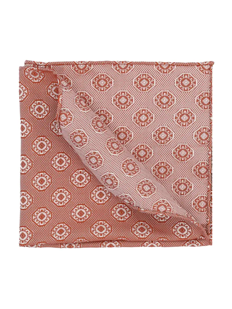 Pochette In Seta ROSA miniatura 2