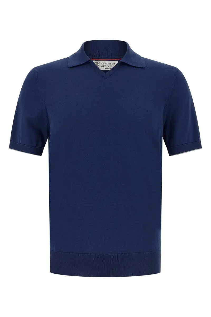 BRUNELLO CUCINELLI Polo Blu 3968197