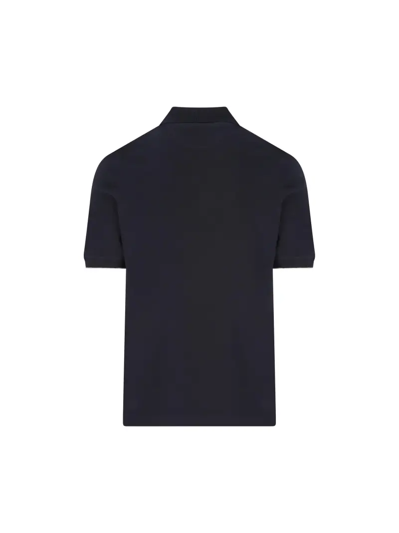 Polo In Cotone BLU miniatura 2