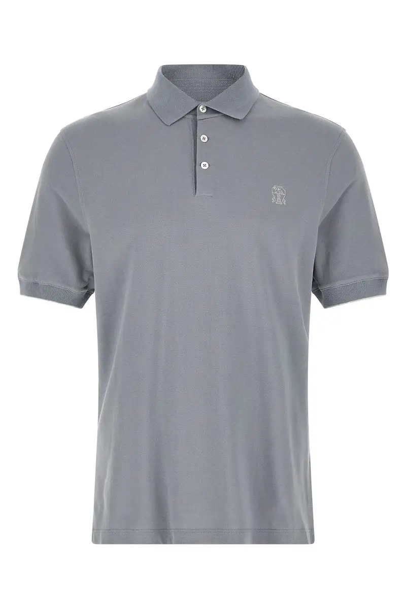 BRUNELLO CUCINELLI Polo Azzurro 4256639