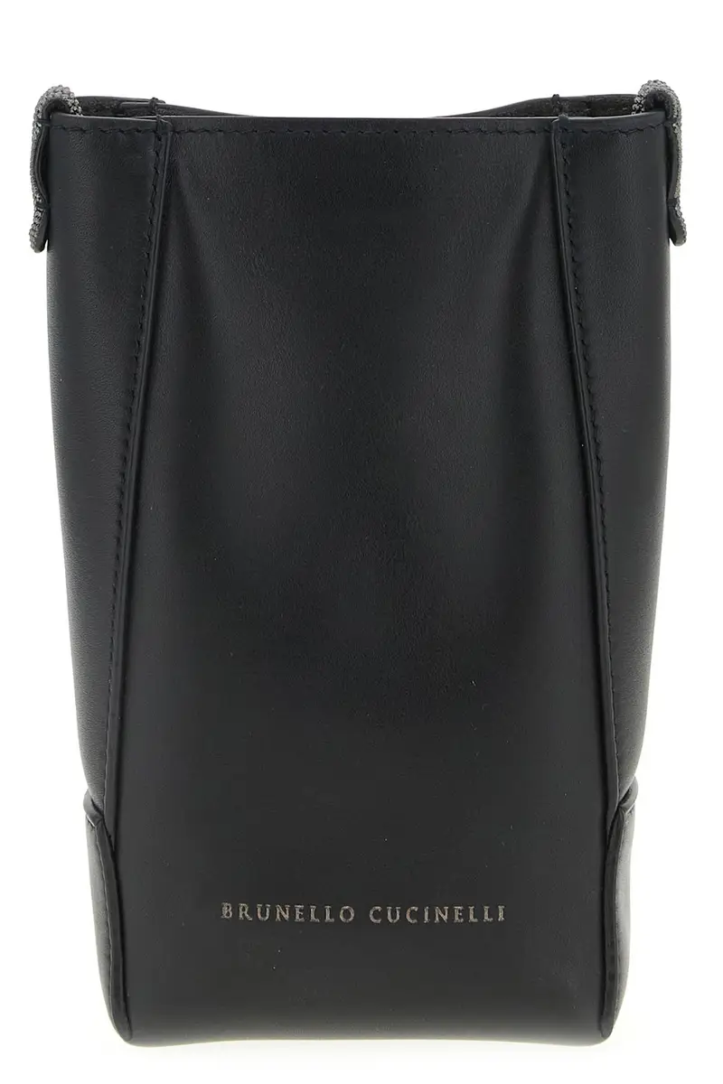 Porta Cellulare Con Tracolla Nero