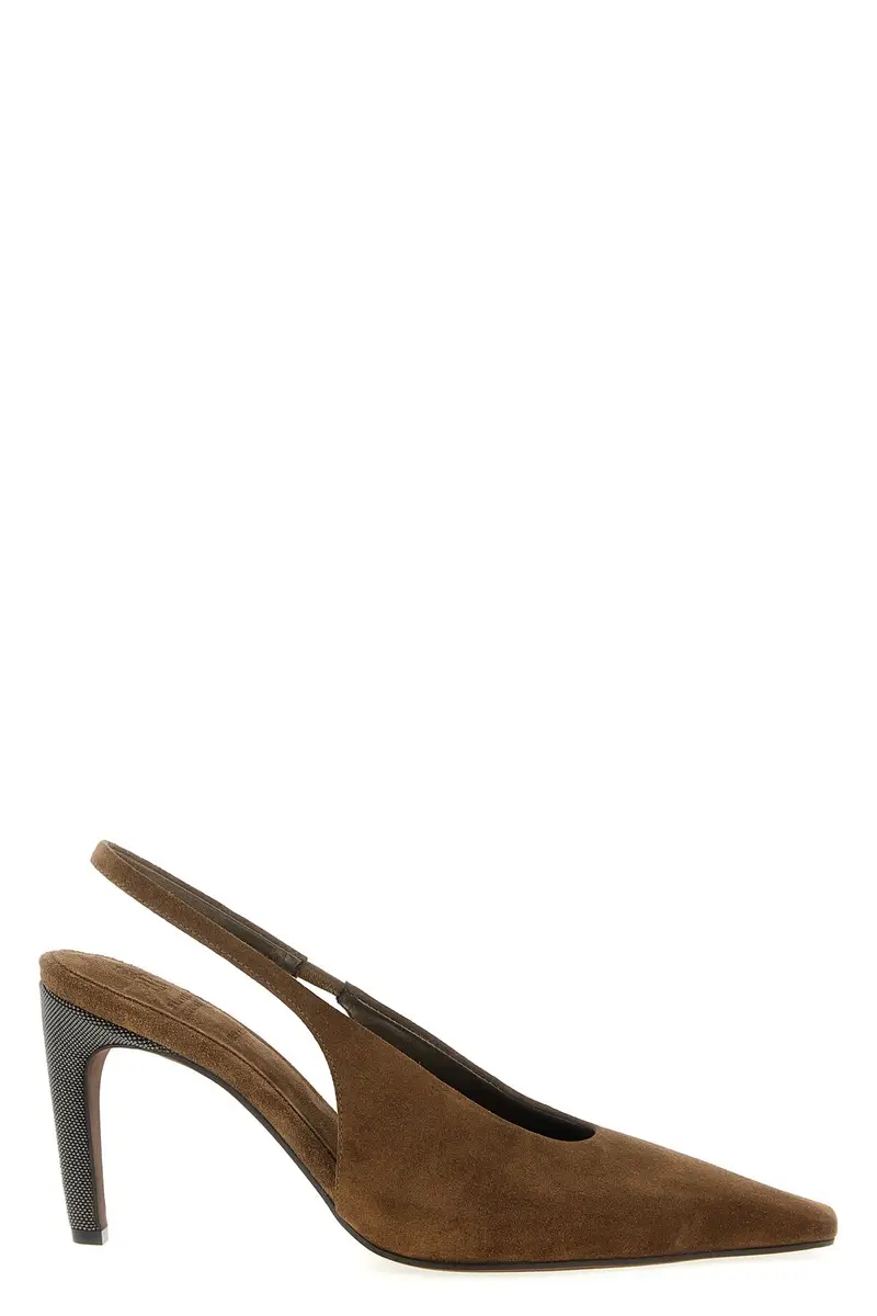Slingback 'Precious Heels' Marrone