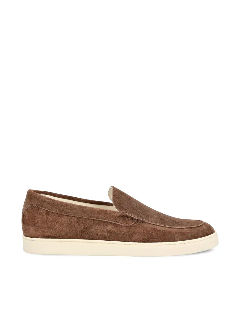 Slip-On In Pelle MARRONE