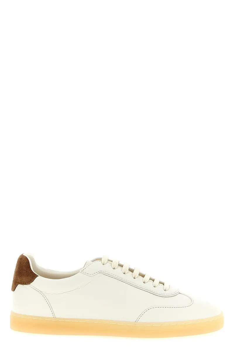 Sneaker Pelle Bianco