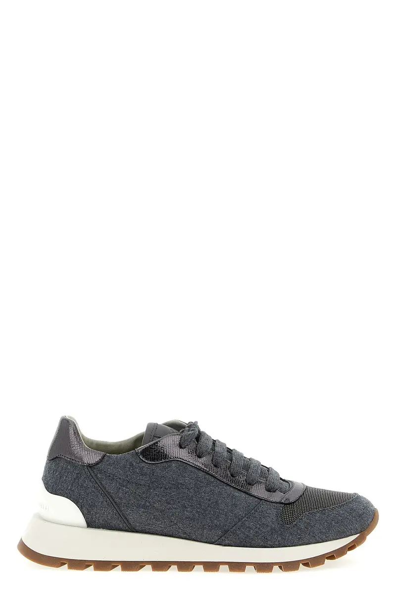 Sneaker 'Runners Precious Toe' Grigio