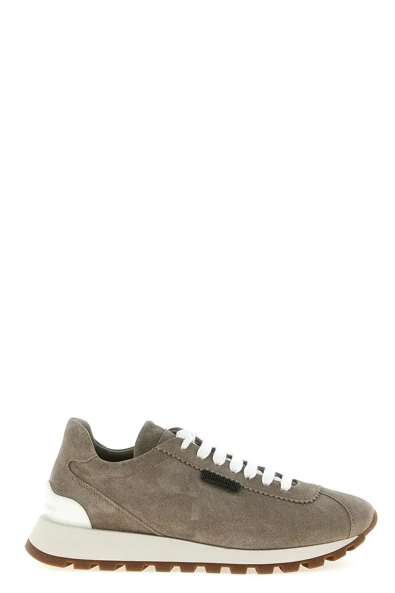 Sneaker Shiny Tab Grigio