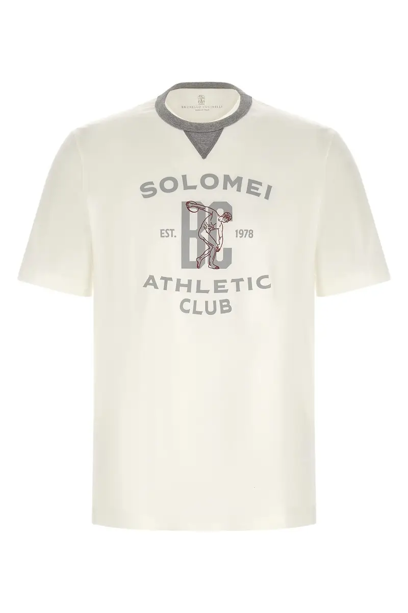BRUNELLO CUCINELLI T-shirt Bianco 4200902