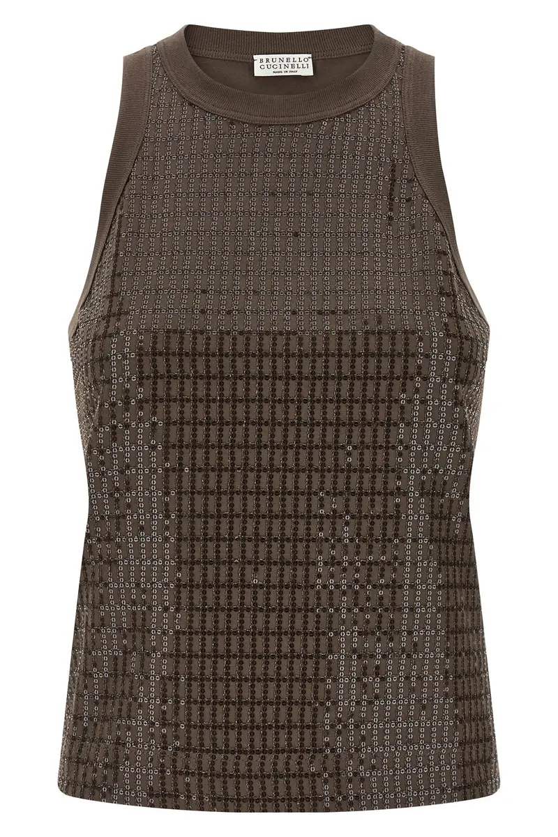BRUNELLO CUCINELLI Top Marrone 3971283