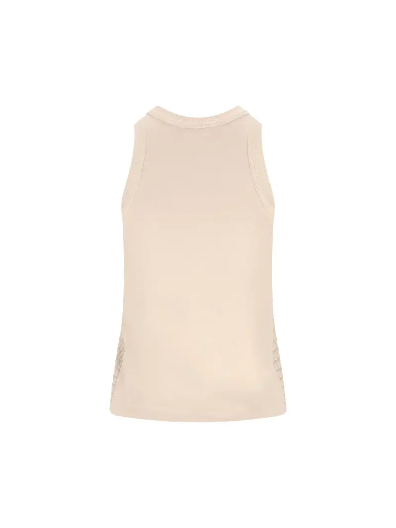 Top In Cotone BEIGE miniatura 2